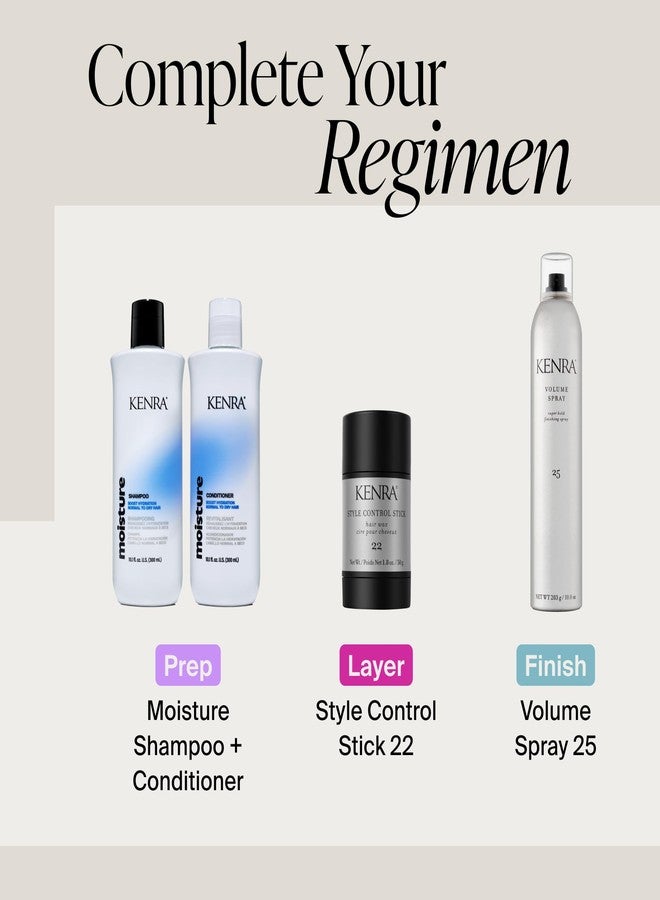 كينرا بروفيشنال ستايل كونترول ستيك 22 | شمع للشعر | تسريحات ناعمة وأنيقة | ثبات يدوم طويلاً، تحكم في التجعد، ومقاومة للرطوبة | ثبات مقاوم للتعرق | آمن على البشرة وفروة الرأس وحواف الشعر | 1.8 أونصة - Image 5